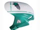 Lojas Carenagens Moto Honda CBR600RR 2005-2006 - Verde Claro Branco Preto Brilhante Joe Rocket