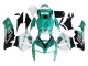 Lojas Carenagens Moto Honda CBR600RR 2005-2006 - Verde Claro Branco Preto Brilhante Joe Rocket