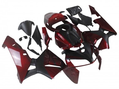 Lojas Carenagens Moto Honda CBR600RR 2005-2006 - Vermelho Preto