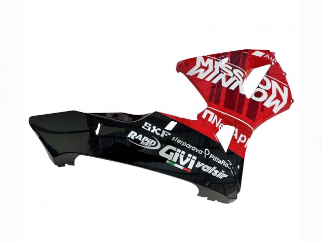 Lojas Carenagens Moto Honda CBR600RR 2005-2006 - Vermelho Preto Valsir 03
