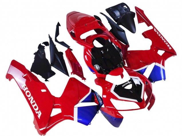 Lojas Carenagens Moto Honda CBR600RR 2005-2006 - Vermelho Azul Preto