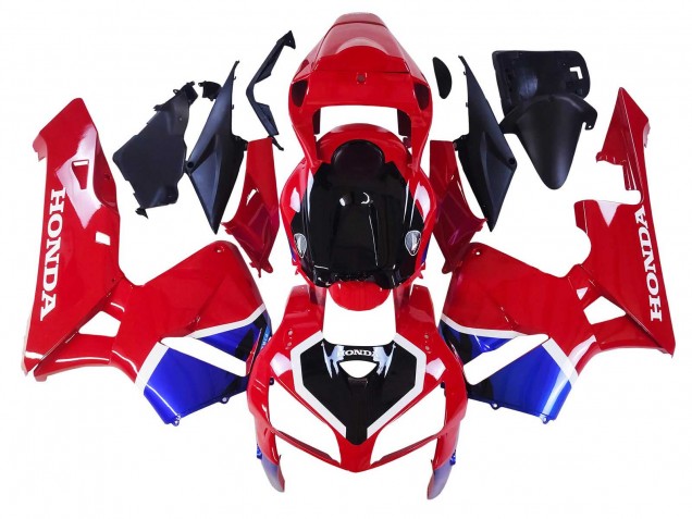 Lojas Carenagens Moto Honda CBR600RR 2005-2006 - Vermelho Azul Preto