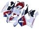 Lojas Carenagem Moto Honda CBR600RR 2005-2006 - Branco Vermelho Azul HRC