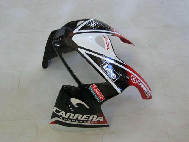 Lojas Carenagens Moto Honda CBR600RR 2005-2006 - Vermelho Branco Azul DENSO