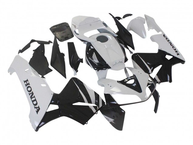 Lojas Carenagem Moto Honda CBR600RR 2005-2006 - Branco Preto