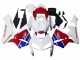 Lojas Carenagens Moto Honda CBR600RR 2005-2006 - Branco Azul Vermelho