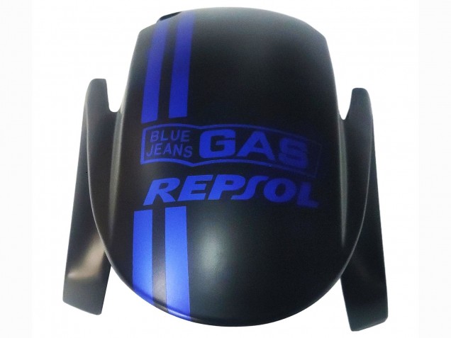 Lojas Carenagens Moto Honda CBR600RR 2007-2008 - Preto Fosco Azul Repsol