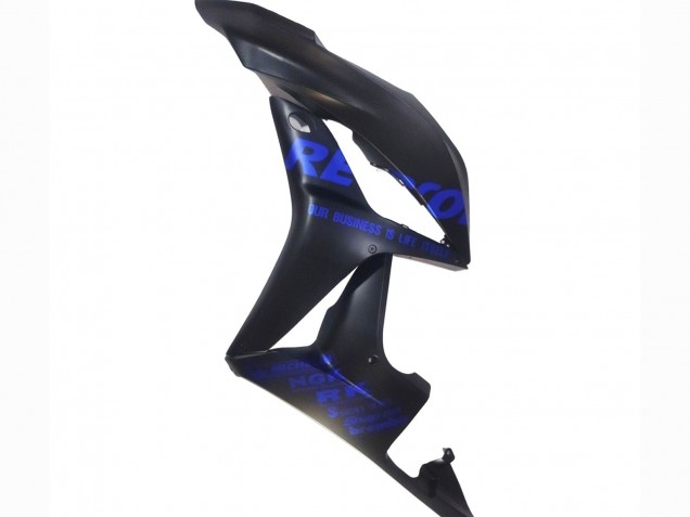 Lojas Carenagens Moto Honda CBR600RR 2007-2008 - Preto Fosco Azul Repsol