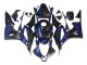 Lojas Carenagens Moto Honda CBR600RR 2007-2008 - Preto Fosco Azul Repsol