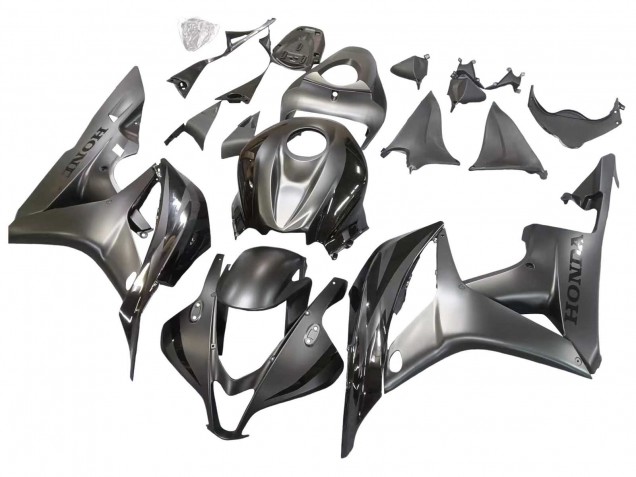 Lojas Carenagem Moto Honda CBR600RR 2007-2008 - Prata Preto Brilhante
