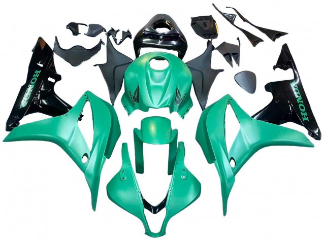 Lojas Carenagem Moto Honda CBR600RR 2007-2008 - Verde Preto Brilhante