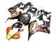 Lojas Carenagens Moto Honda CBR600RR 2007-2008 - Preto Fosco Laranja Vermelho Rossi Repsol 46