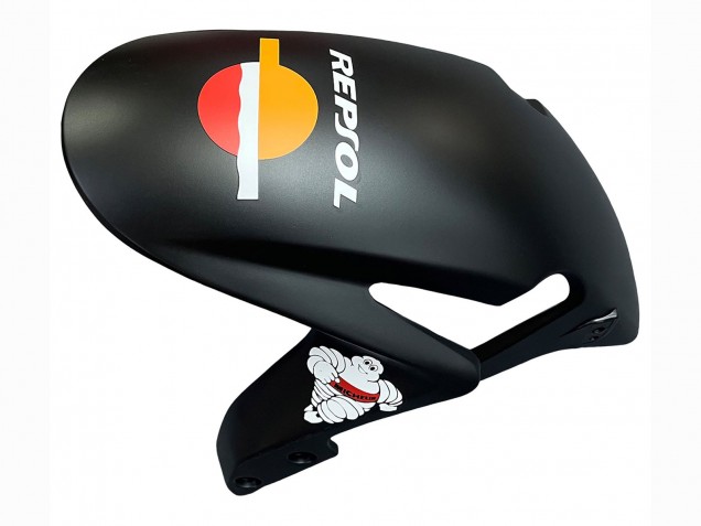 Lojas Carenagens Moto Honda CBR600RR 2007-2008 - Preto Fosco Laranja Vermelho Rossi Repsol 46