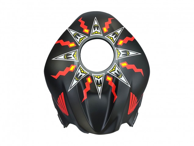 Lojas Carenagens Moto Honda CBR600RR 2007-2008 - Preto Fosco Laranja Vermelho Rossi Repsol 46