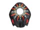 Lojas Carenagens Moto Honda CBR600RR 2007-2008 - Preto Fosco Laranja Vermelho Rossi Repsol 46