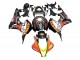 Lojas Carenagens Moto Honda CBR600RR 2007-2008 - Preto Fosco Laranja Vermelho Rossi Repsol 46