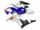 Lojas Carenagens Moto Honda CBR600RR 2007-2008 - Branco Azul Vermelho Preto Brilhante
