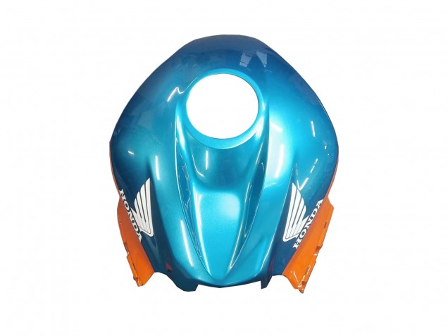 Lojas Carenagens Moto Honda CBR600RR 2007-2008 - Laranja Branco Vermelho Azul Repsol