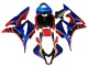 Lojas Carenagens Moto Honda CBR600RR 2007-2008 - Azul Vermelho Amarelo Preto Brilhante
