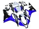 Lojas Carenagem Moto Honda CBR600RR 2007-2008 - Branco Azul Preto Brilhante