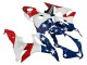 Lojas Carenagens Moto Honda CBR600RR 2007-2008 - Branco Azul Vermelho Estrela
