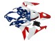 Lojas Carenagens Moto Honda CBR600RR 2007-2008 - Branco Azul Vermelho Estrela