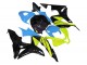 Lojas Carenagens Moto Honda CBR600RR 2007-2008 - Azul Amarelo Preto Brilhante
