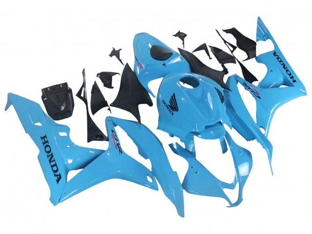Lojas Carenagens Moto Honda CBR600RR 2007-2008 - Azul Claro Corrida