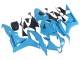 Lojas Carenagens Moto Honda CBR600RR 2007-2008 - Azul Claro Corrida