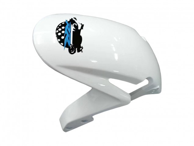 Lojas Carenagens Moto Honda CBR600RR 2007-2008 - Branco Azul Claro Preto Brilhante