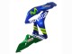 Lojas Carenagens Moto Honda CBR600RR 2007-2008 - Azul Verde MoviStar Castrol