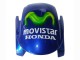 Lojas Carenagens Moto Honda CBR600RR 2007-2008 - Azul Verde MoviStar Castrol