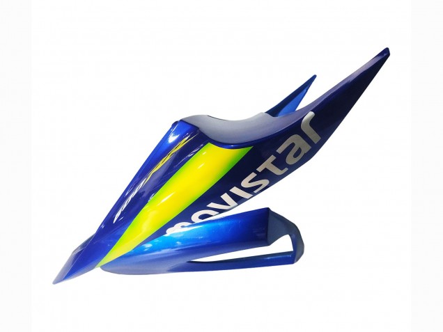 Lojas Carenagens Moto Honda CBR600RR 2007-2008 - Azul Verde MoviStar Castrol