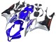 Lojas Carenagens Moto Honda CBR600RR 2007-2008 - Prata Azul Preto Brilhante Corrida