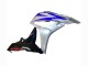 Lojas Carenagens Moto Honda CBR600RR 2007-2008 - Prata Azul Preto Brilhante Corrida