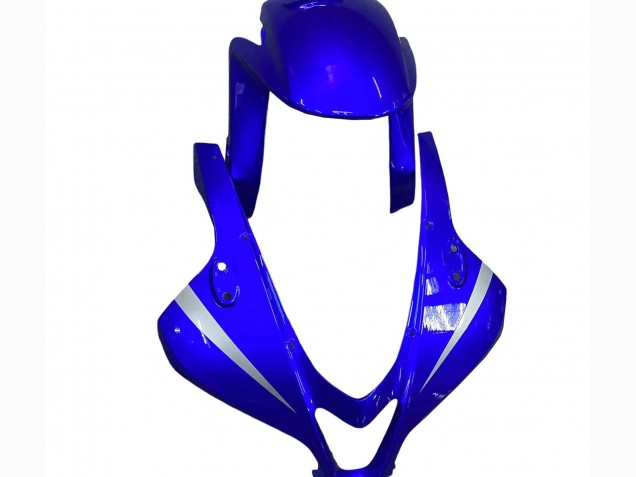 Lojas Carenagens Moto Honda CBR600RR 2007-2008 - Prata Azul Preto Brilhante Corrida