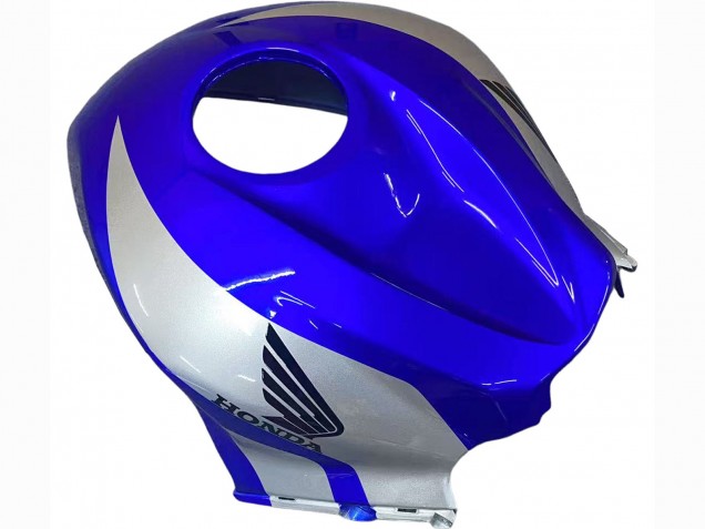Lojas Carenagens Moto Honda CBR600RR 2007-2008 - Prata Azul Preto Brilhante Corrida