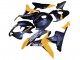 Lojas Carenagens Moto Honda CBR600RR 2007-2008 - Laranja Azul Escuro Trick Star 06