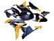 Lojas Carenagens Moto Honda CBR600RR 2007-2008 - Laranja Azul Escuro Trick Star 06