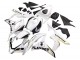 Lojas Carenagem Moto Honda CBR600RR 2007-2008 - Branco Ouro Preto Brilhante Playboy