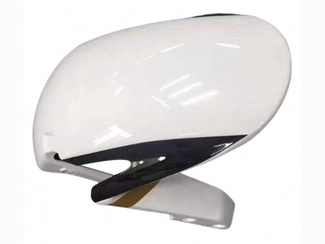 Lojas Carenagem Moto Honda CBR600RR 2007-2008 - Branco Ouro Preto Brilhante Playboy