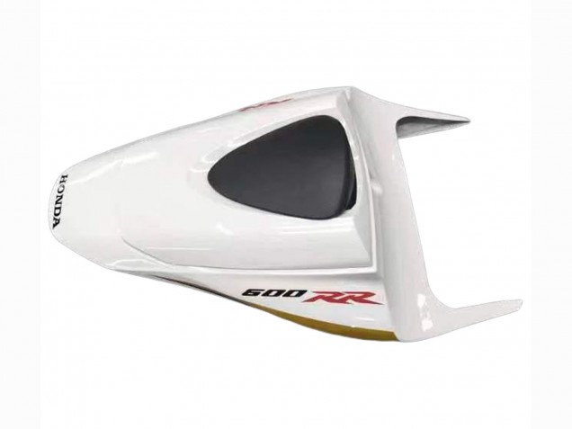 Lojas Carenagem Moto Honda CBR600RR 2007-2008 - Branco Ouro Preto Brilhante Playboy
