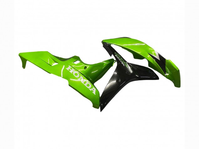 Lojas Kits Carenagem Moto Honda CBR600RR 2007-2008 - Verde Preto Brilhante