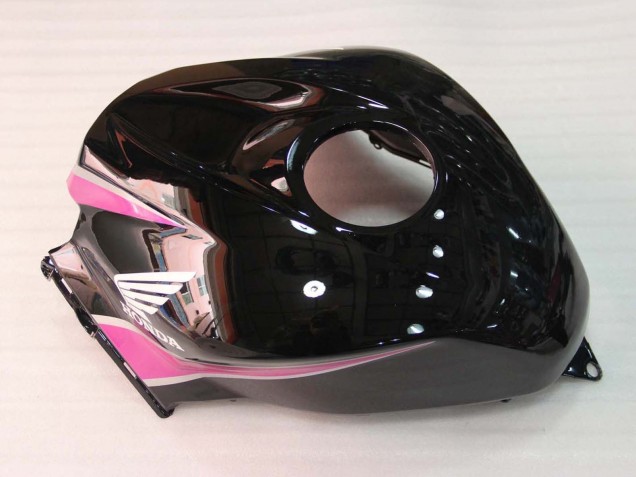 Lojas Carenagens Moto Honda CBR600RR 2007-2008 - Rosa Preto Brilhante Corrida
