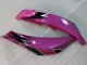 Lojas Carenagens Moto Honda CBR600RR 2007-2008 - Rosa Preto Brilhante Corrida