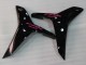 Lojas Carenagens Moto Honda CBR600RR 2007-2008 - Rosa Preto Brilhante Corrida