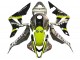 Lojas Carenagens Moto Honda CBR600RR 2007-2008 - Cinzento Fluorescent Amarelo Tubarão