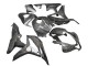 Lojas Carenagens Moto Honda CBR600RR 2007-2008 - Preto Forjado Fibra de Carbono