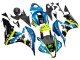 Lojas Carenagens Moto Honda CBR600RR 2007-2008 - Verde Amarelo Preto Brilhante Tubarão 46