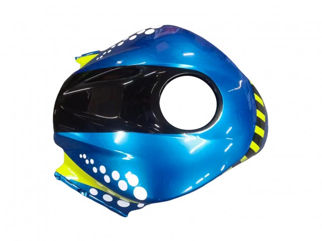 Lojas Carenagens Moto Honda CBR600RR 2007-2008 - Verde Amarelo Preto Brilhante Tubarão 46
